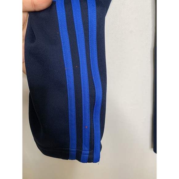 Adidas Climacool Active Pants - Navy with Blue Stripes Youth Size Large - Picture 12 of 12